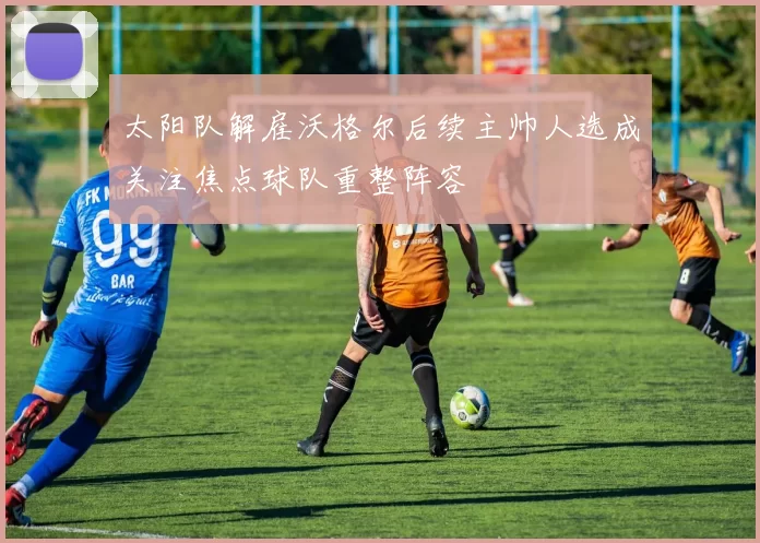 太阳队解雇沃格尔后续主帅人选成关注焦点球队重整阵容