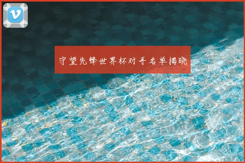 守望先锋世界杯对手名单揭晓
